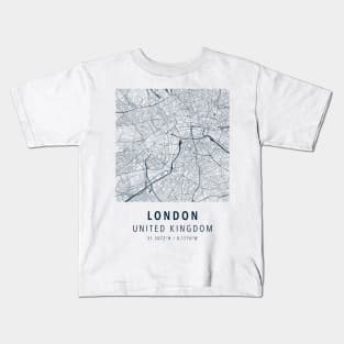 london simple map Kids T-Shirt